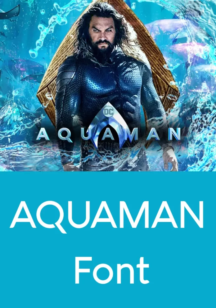 Aquaman Font