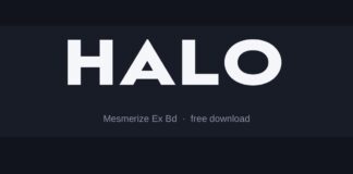 Halo Font