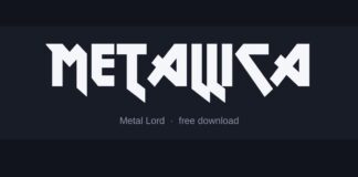 Metallica Font