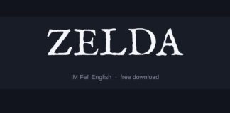 Zelda Font